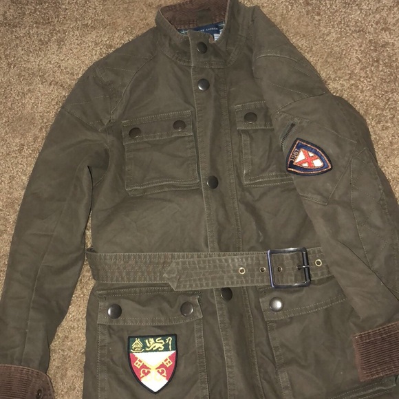 polo ralph lauren army jacket
